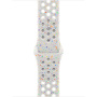 Oryginalne Apple Pasek sportowy Nike do Apple Zegarek 42mm / 41mm / 40mm / 38mm - M/L - Platyna