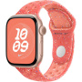 Oryginalne Apple Pasek sportowy Nike do Apple Zegarek 42 mm / 41 mm / 40 mm / 38 mm - M/L - Gorący pomarańcz