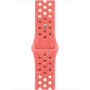 Oryginalne Apple Pasek sportowy Nike do Apple Zegarek 42 mm / 41 mm / 40 mm / 38 mm - M/L - Gorący pomarańcz