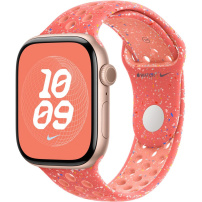 Oryginalne Apple Pasek sportowy Nike do Apple Zegarka Ultra 49mm / 46mm / 45mm / 44mm / 42mm - M/L - Gorąca pomarańcza