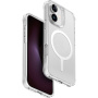 UNIQ LifePro Xtreme MagClick matowe przezroczyste etui z MagSafe do iPhone 16 - przezroczyste