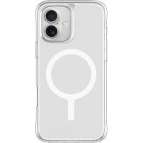 UNIQ LifePro Xtreme MagClick matowe przezroczyste etui z MagSafe do iPhone 16 - przezroczyste