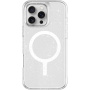 UNIQ Brokatowe etui LifePro Xtreme MagClick z MagSafe do iPhone'a 16 Pro - srebrne