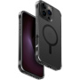 UNIQ LifePro Xtreme MagClick matowe przezroczyste etui z MagSafe do iPhone 16 Pro Max - dymiony