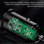 Ładowarka samochodowa Yesido Y38 z portem USB-A - 20W - czarna