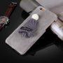 Pluszowe etui ochronne / opakowanie z czapką dla Apple iPhone 6S / 6 - szare