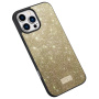 SULADA eleganckie brokatowe etui do iPhone'a 16 Pro Max - złote