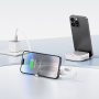 USAMS Zestaw US-SJ650 z chowanymi kablami USB-C, adapterami i igłą - czarny
