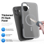 DUX DUCIS Yind Matte Cover z MagSafe do iPhone'a 16 - Szary