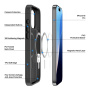 DUX DUCIS Matowe etui Yind z MagSafe do iPhone'a 16 Pro - czarne