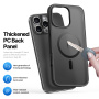 DUX DUCIS Matowe etui Yind z MagSafe do iPhone'a 16 Pro - czarne