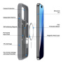 DUX DUCIS Matowe etui Yind z MagSafe do iPhone'a 16 Pro - szare