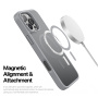 DUX DUCIS Matowe etui Yind z MagSafe do iPhone'a 16 Pro - szare