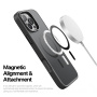 DUX DUCIS Matowe etui Yind z MagSafe do iPhone'a 16 Pro Max - czarne