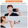 PULUZ lusterko do selfie z tyłu z MagSafe do iPhone'a - białe