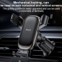 Yesido Uchwyt samochodowy na nawiew C247 do iPhone'a - czarny