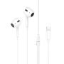 Hoco Słuchawki M111 Max ze złączem lightning do urządzenia Apple - białe