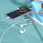 Hoco Słuchawki M111 Max ze złączem lightning do urządzenia Apple - białe