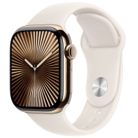 Oryginalne Apple pasek sportowy do Apple Zegarek 42mm / 41mm / 40mm / 38mm - S/M - gwiazda biała