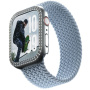 PanzerGlass SAFE etui wysadzane kamyczkami do Apple Watch 42mm (Series 10 / 11) - srebrne
