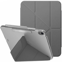 UNIQ Camden Click etui ze stojakiem origami i miejscem na Apple Pencil do iPad Air 13" (2024-2026) - szare