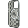 Karl Lagerfeld Pokrowiec na główkę IML Monogram K&CH z MagSafe do iPhone'a 16 Pro Max - czarny