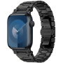 Pasek ze stali nierdzewnej Pathfinder do zegarka Apple Ultra 49mm / 46mm / 45mm / 44mm / 42mm - czarny