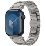 Pasek ze stali nierdzewnej Pathfinder do zegarka Apple Ultra 49mm / 46mm / 45mm / 44mm / 42mm - szary