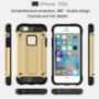 Super trwałe "Armor" etui dla iPhone 5 / 5S / SE (2016) - złote