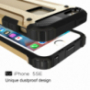Super trwałe "Armor" etui dla iPhone 5 / 5S / SE (2016) - złote