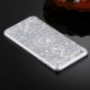Ochronne etui tylne z kamyczkami w stylu diamentu dla iPhone 6 / 6S - srebrne