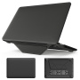 Etui skórzane z podstawką do MacBook Pro 13" (A2251 / A2289 / A2338) - czarne