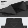 Etui skórzane z podstawką do MacBook Pro 13" (A2251 / A2289 / A2338) - czarne