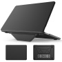 Etui skórzane z podstawką do MacBook Air 15" (A2941 / A3114 / A3241) - czarne