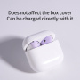 Ochronne etui na słuchawki AirPods 4 - czerwone