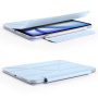 Magnetyczne etui z podstawką origami do iPad Air 4 (2020) / Air 5 (2022) / Air 11" (2024-2026) / Pro 11" (2018) - niebieskie