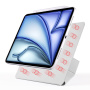 Magnetyczne etui z podstawką origami do iPad Air 4 (2020) / Air 5 (2022) / Air 11" (2024-2026) / Pro 11" (2018) - szare