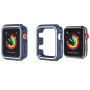 Etui z miękkiego plastiku dla Apple Watch 38mm - niebieskie
