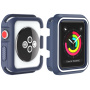 Etui z miękkiego plastiku dla Apple Watch 38mm - niebieskie