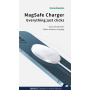 Wiwu W009 bezprzewodowa ładowarka MagSafe do iPhone / AirPods - 15W - biała