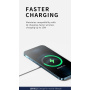 Wiwu W009 bezprzewodowa ładowarka MagSafe do iPhone / AirPods - 15W - biała