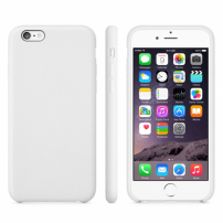 Antypoślizgowe matowe opakowanie dla Apple iPhone 6 / 6S - białe