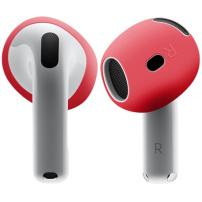 Ochronne etui na słuchawki AirPods 4 - czerwone