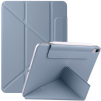 Magnetyczne etui z podstawką origami do iPad Air 4 (2020) / Air 5 (2022) / Air 11" (2024-2026) / Pro 11" (2018) - niebiesko-szare