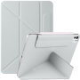 Magnetyczne etui z podstawką origami do iPad Pro 11" (2024/2025) - szare