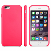 Etui matowe antypoślizgowe do Apple iPhone 6 / 6S - różowe