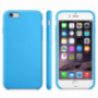 Etui matowe antypoślizgowe do Apple iPhone 6 / 6S - niebieskie