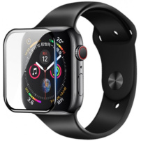 NILLKIN szkło 3D hartowane z czarną ramką do Apple Watch 44mm