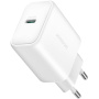 JOYROOM JR-TCF24 Szybka ładowarka sieciowa USB-C - 30W - biała