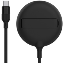 LFX-181 Bezprzewodowa ładowarka MagSafe z odchylaną podstawką do iPhone / AirPods - 15W - czarna